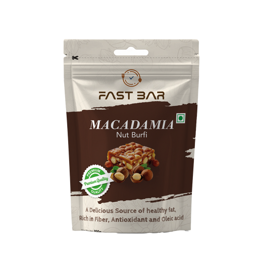 Macadamia Nut Burfi